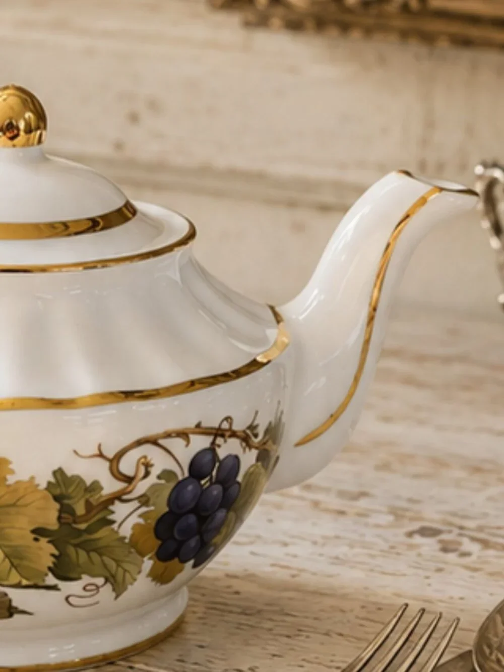 Vintage Wade Mini Fine Bone China Teapot The Regency Collection Teaware
